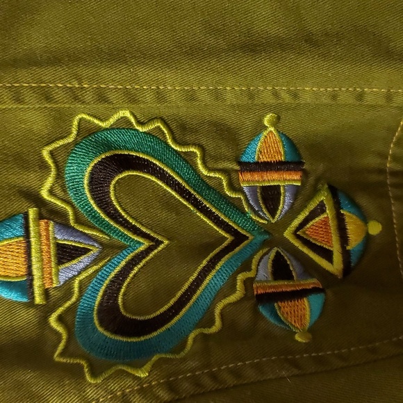 Bob Mackie Vintage Wearable Art Jacket Sz M - Picture 2 of 8